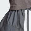 imageadidas Womens Pacer Training 3Stripes Woven HighRise ShortsGrey Six  White