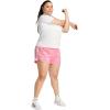 imageadidas Womens Pacer Training 3Stripes Woven HighRise ShortsPink Fusion