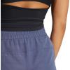 imageadidas Womens Pacer Training 3Stripes Woven HighRise ShortsShadow NavyShadow Navy