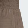 imageadidas Womens Pacer Training 3Stripes Woven HighRise ShortsShadow OliveShadow Olive