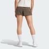 imageadidas Womens Pacer Training 3Stripes Woven HighRise ShortsShadow OliveShadow Olive