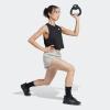 imageadidas Womens Pacer Training 3Stripes Woven HighRise ShortsWonder Alumina MelWonder Alumina