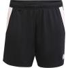 imageadidas Womens Plus Size Tiro 24 Training ShortsBlackClear Pink