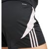 imageadidas Womens Plus Size Tiro 24 Training ShortsBlackClear Pink