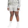imageadidas Womens Plus Size Tiro 24 Training ShortsTeam Mid GreyWhite