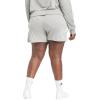 imageadidas Womens Plus Size Tiro 24 Training ShortsTeam Mid GreyWhite