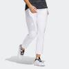 imageadidas Womens Pull on Ankle Golf PantsWhite
