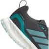 imageadidas Womens Run Falcon 5 Trail SneakerCarbonMint TonHalo Mint