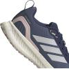 imageadidas Womens Run Falcon 5 Trail SneakerDark BlueWhiteWonder Taupe