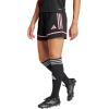 imageadidas Womens Squadra ShortsBlackBlackEasy Pink