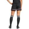 imageadidas Womens Squadra ShortsBlackBlackEasy Pink