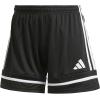 imageadidas Womens Squadra ShortsBlackBlackWhite