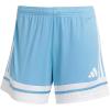 imageadidas Womens Squadra ShortsTeam Light BlueWhite