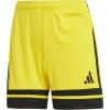 imageadidas Womens Squadra ShortsTeam YellowBlack