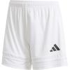 imageadidas Womens Squadra ShortsWhiteWhiteBlack