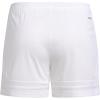 imageadidas Womens Squadra ShortsWhiteWhiteBlack