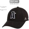 imageadidas Womens Structured Adjustable Fit HatBlackGreyWhite