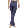 imageadidas Womens Studio Flared Long TightsShadow Navy