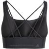 imageadidas Womens Studio Medium Support Better Level BraCore Black