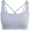 imageadidas Womens Studio Medium Support Better Level BraSilver VioletSilver Dawn