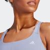 imageadidas Womens Studio Medium Support Better Level BraSilver VioletSilver Dawn