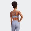 imageadidas Womens Studio Medium Support Better Level BraSilver VioletSilver Dawn
