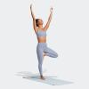 imageadidas Womens Studio Medium Support Better Level BraSilver VioletSilver Dawn