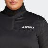 imageadidas Womens Terrex Multi Halfzip Long Sleeve TshirtBlack
