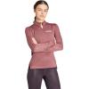 imageadidas Womens Terrex Multi Halfzip Long Sleeve TshirtQuiet Crimson