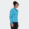 imageadidas Womens Terrex Multi Halfzip Long Sleeve TshirtSky Rush