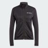 imageadidas Womens Terrex Multi Light Fleece Full Zip JacketBlack
