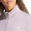 imageadidas Womens Terrex Multi Light Fleece FullZip Jacket Preloved Fig Large