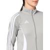 imageadidas Womens Tiro 24 Training JacketTeam Mid GreyWhite