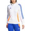 imageadidas Womens Tiro 24 Training JacketWhiteSolar RedLucid Blue