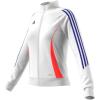 imageadidas Womens Tiro 24 Training JacketWhiteSolar RedLucid Blue