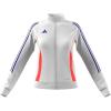 imageadidas Womens Tiro 24 Training JacketWhiteSolar RedLucid Blue