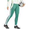 imageadidas Womens Tiro 24 Training PantsForestSemi Green Spark