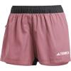 imageadidas Womens Trail ShortsQuiet Crimson