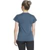 imageadidas Womens Training Essentials Minimal Branding VNeck TShirtArctic Night