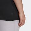 imageadidas Womens Training Essentials Minimal Branding VNeck TShirtBlack