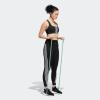 imageadidas Womens Training Medium Support Better 3Stripes BraBlack