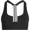 imageadidas Womens Training Medium Support Better 3Stripes BraCore Black