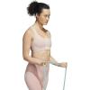 imageadidas Womens Training Medium Support Better 3Stripes BraWonder Mauve
