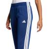 imageadidas Womens Tricot 3Stripes Track PantsDark BlueWhite