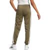 imageadidas Womens Tricot 3Stripes Track PantsOlive StrataWhite