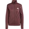 imageadidas Womens Tricot 3Stripes Track TopAurora RubyWhite