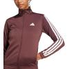 imageadidas Womens Tricot 3Stripes Track TopAurora RubyWhite