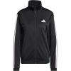imageadidas Womens Tricot 3Stripes Track TopBlackClear Pink