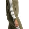 imageadidas Womens Tricot 3Stripes Track TopOlive StrataWhite