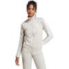imageadidas Womens Tricot 3Stripes Track TopWonder AluminaWhite